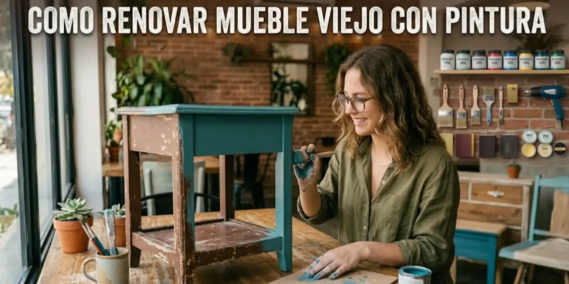 Cómo pintar un mueble viejo paso a paso: Guía profesional para un acabado de revista (2026)