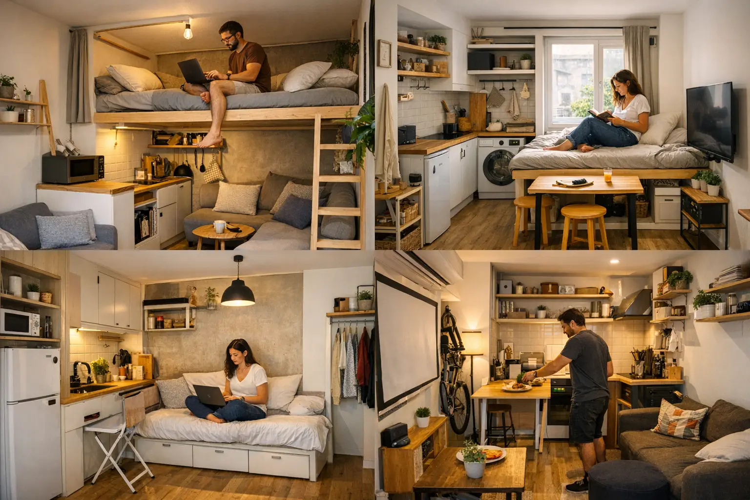 Vivir en 30m²: historias reales y trucos de supervivencia